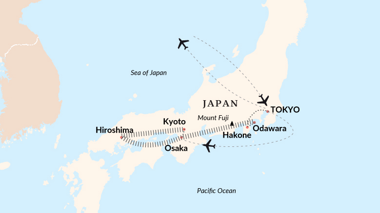 Discover Japan Map 2025