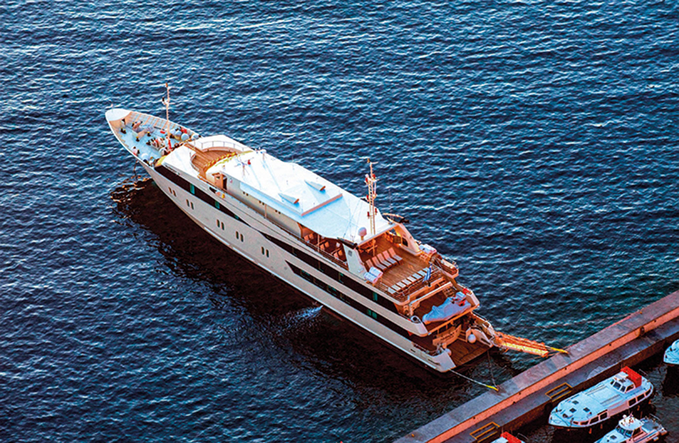 MY Harmony V Vessel, Senegal, West Africa, Exterior