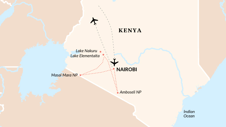 Highlights Of Kenya Map 2025