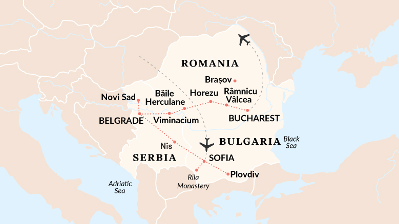 The Balkans Revealed Map 2023