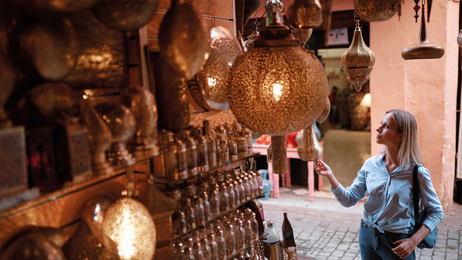 Morocco, Marrakesh, market, 