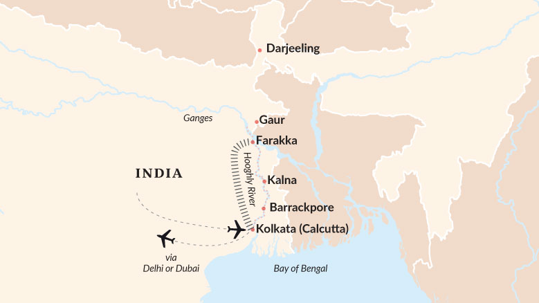 Along The Banks Of The Hooghly Map 2025