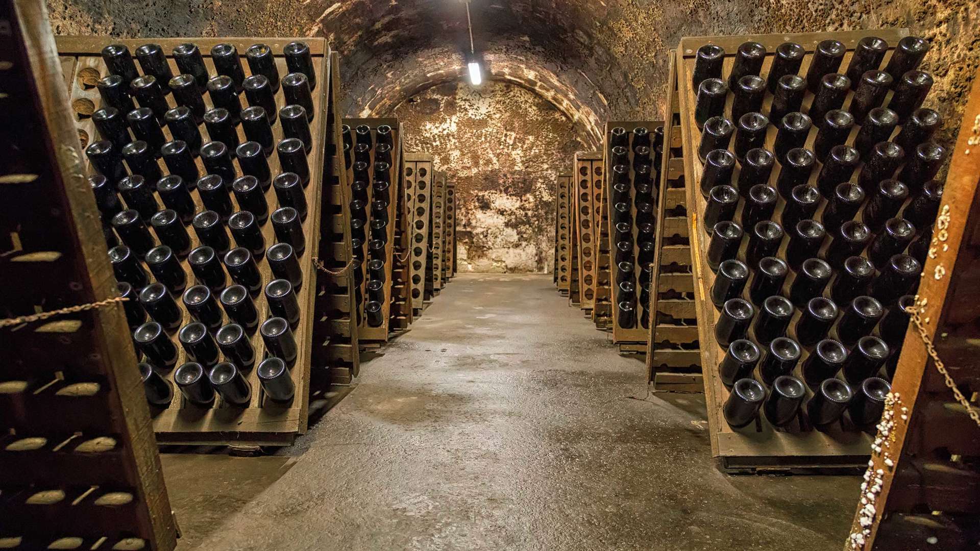 Traditional Sparkling Wine Cellar