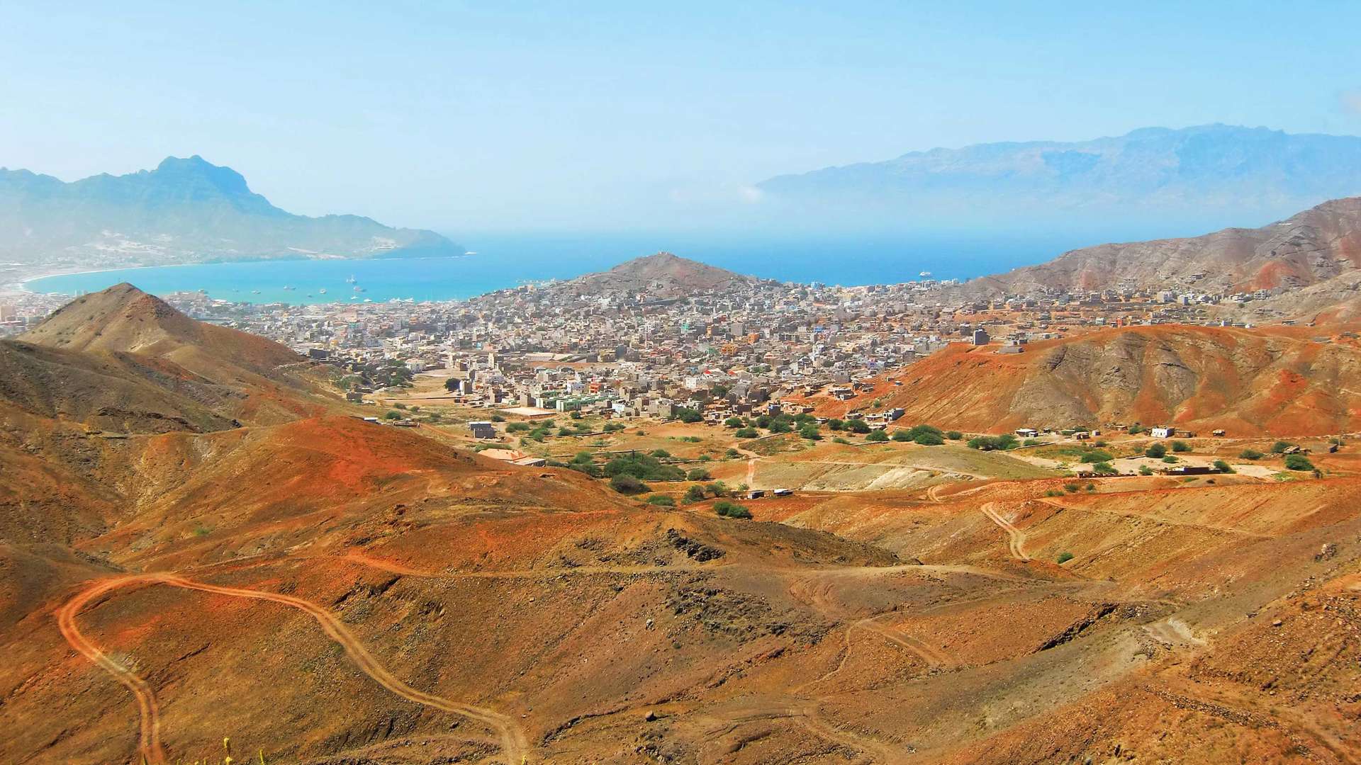 Overlooking The City, Sao Vicente, Cape Verde