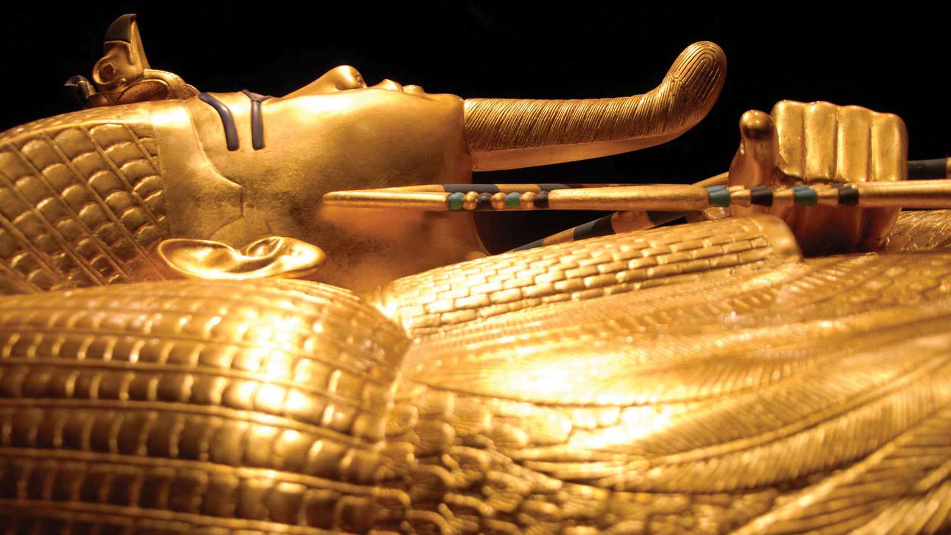 King Tut Golden Tomb, Egypt