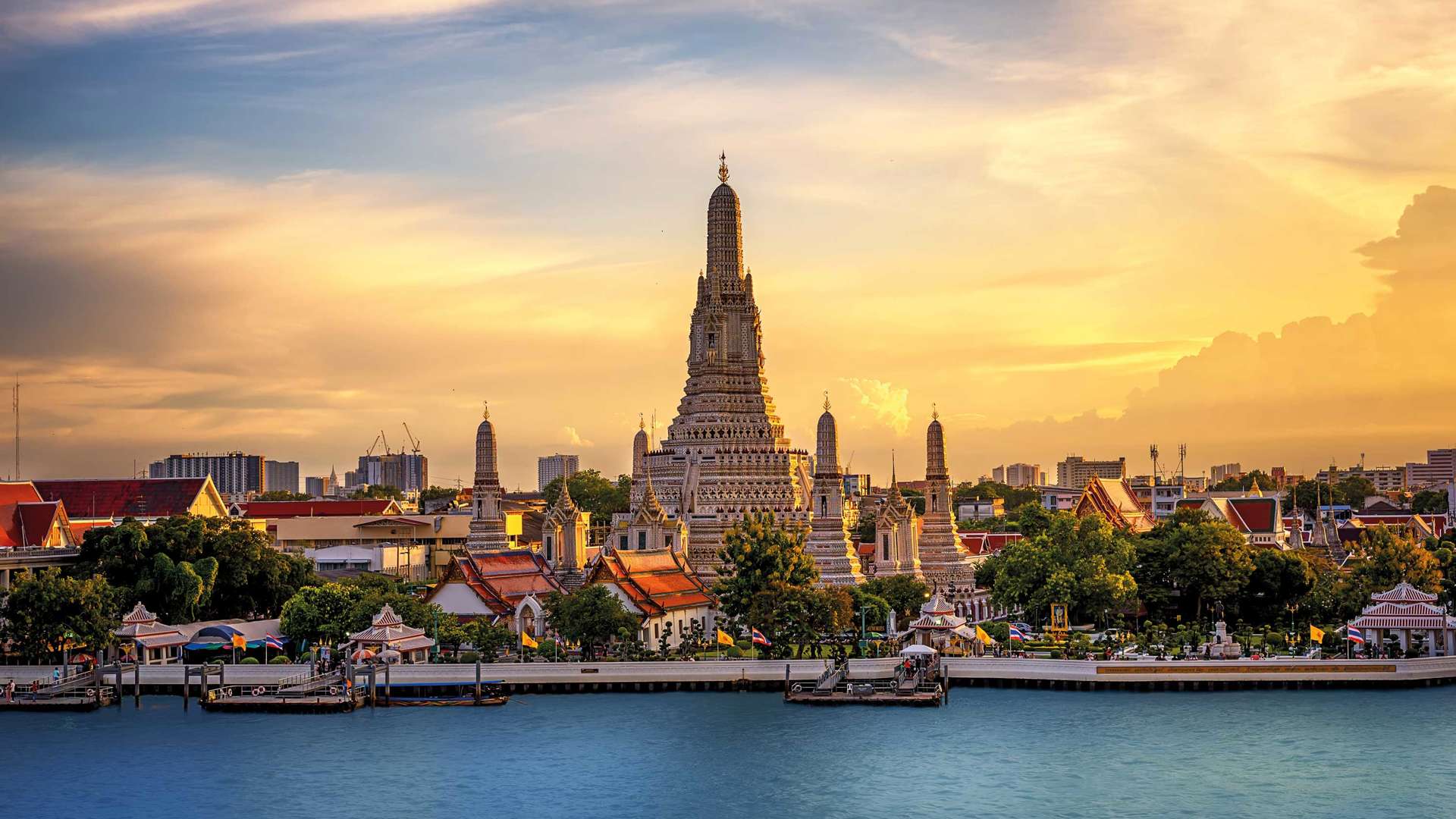 Wat Arun Temple, Bangkok, Thailand