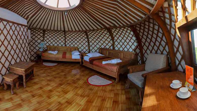 Gobi Mirage Lodge, Tsagaan Tolgoi, Mongolia, Bedroom