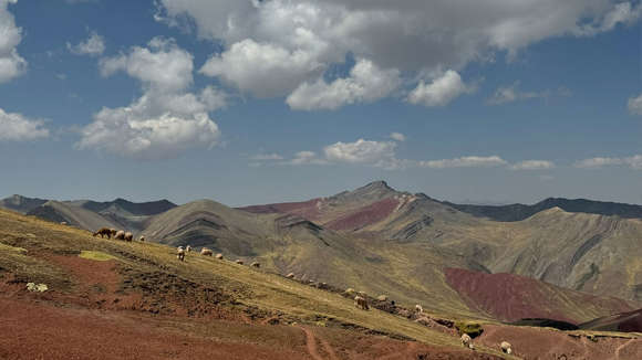 Palcoyo Rainbow Mountains, Peru, South America