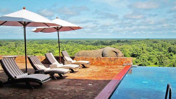 Zainia Lodge, Mole National Park, Ghana, Swimming Pool