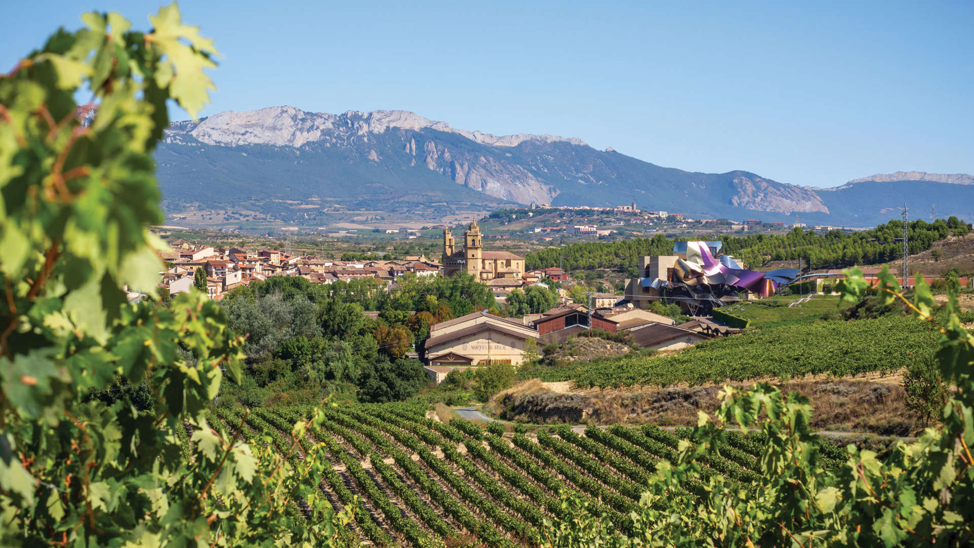 Eltziego Town In The Rioja Alavesaz