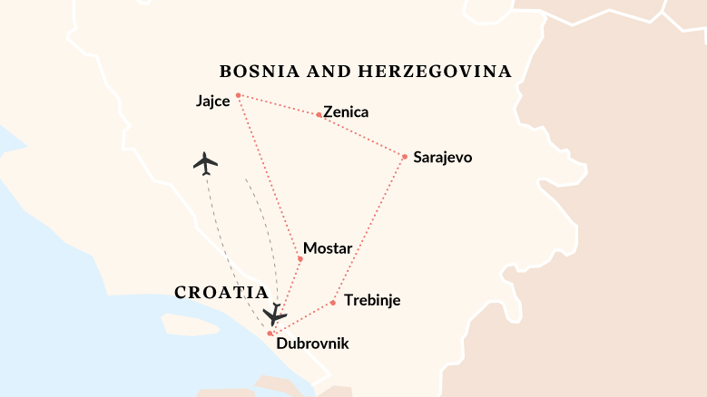 Best Of Bosnia & Herzegovina Map 2025 (1)