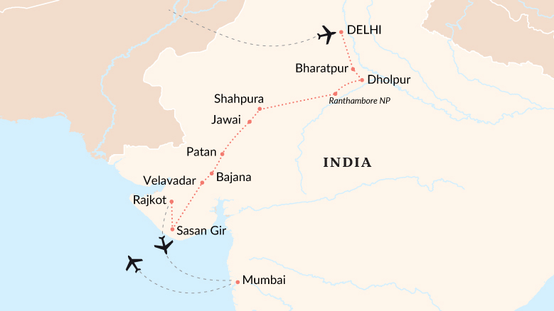 Wild India Map 2025