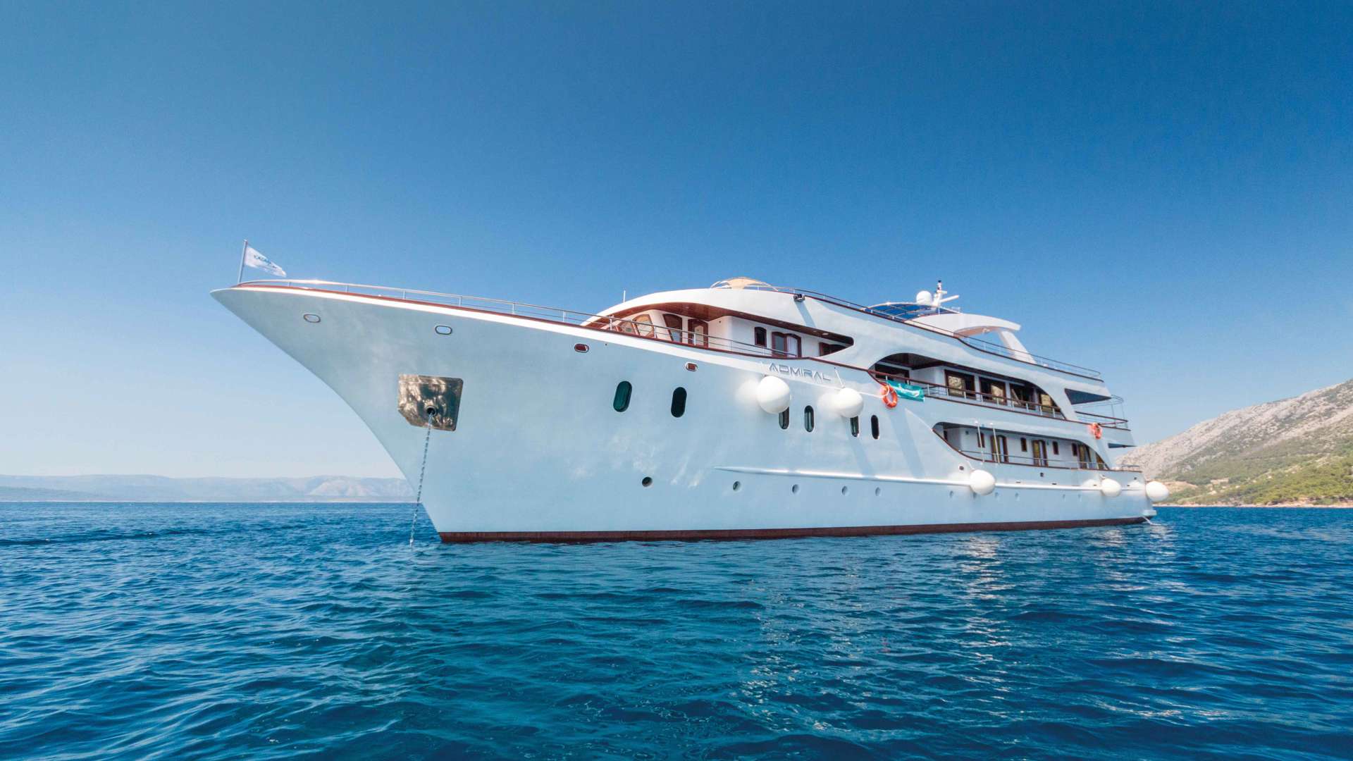 MV Admiral Cruise Vessel in Water