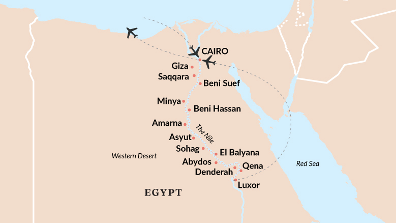 Treasures Of The Nile Map 2025