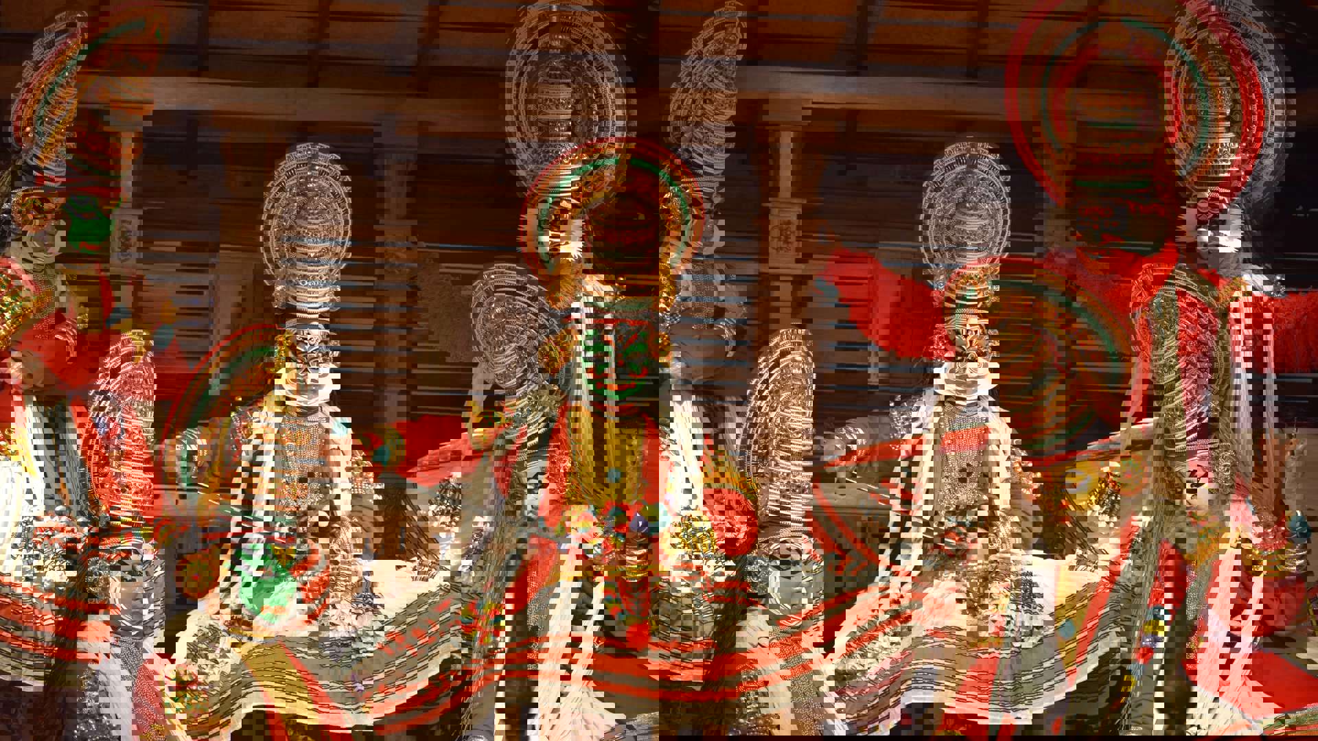 Kathakali, Classic Indian Dance, Kerala, India