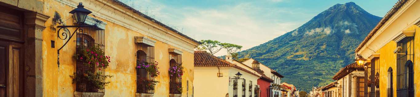 Cobblestone Street, Antigua, Guatemala