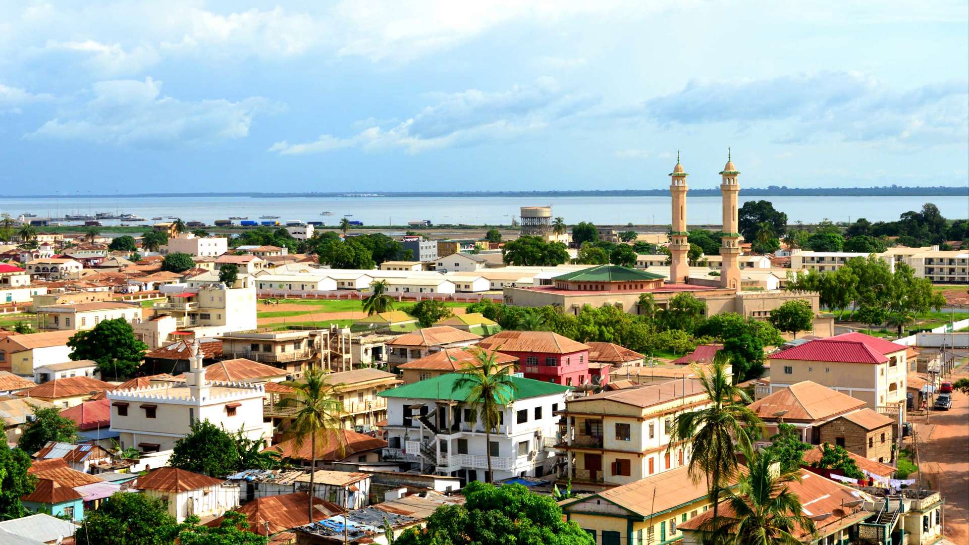 Banjul Skyline, The Gambia, West Africa