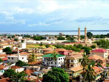 Banjul Skyline, The Gambia, West Africa