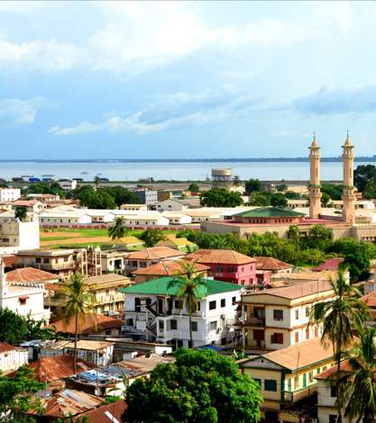 Banjul Skyline, The Gambia, West Africa