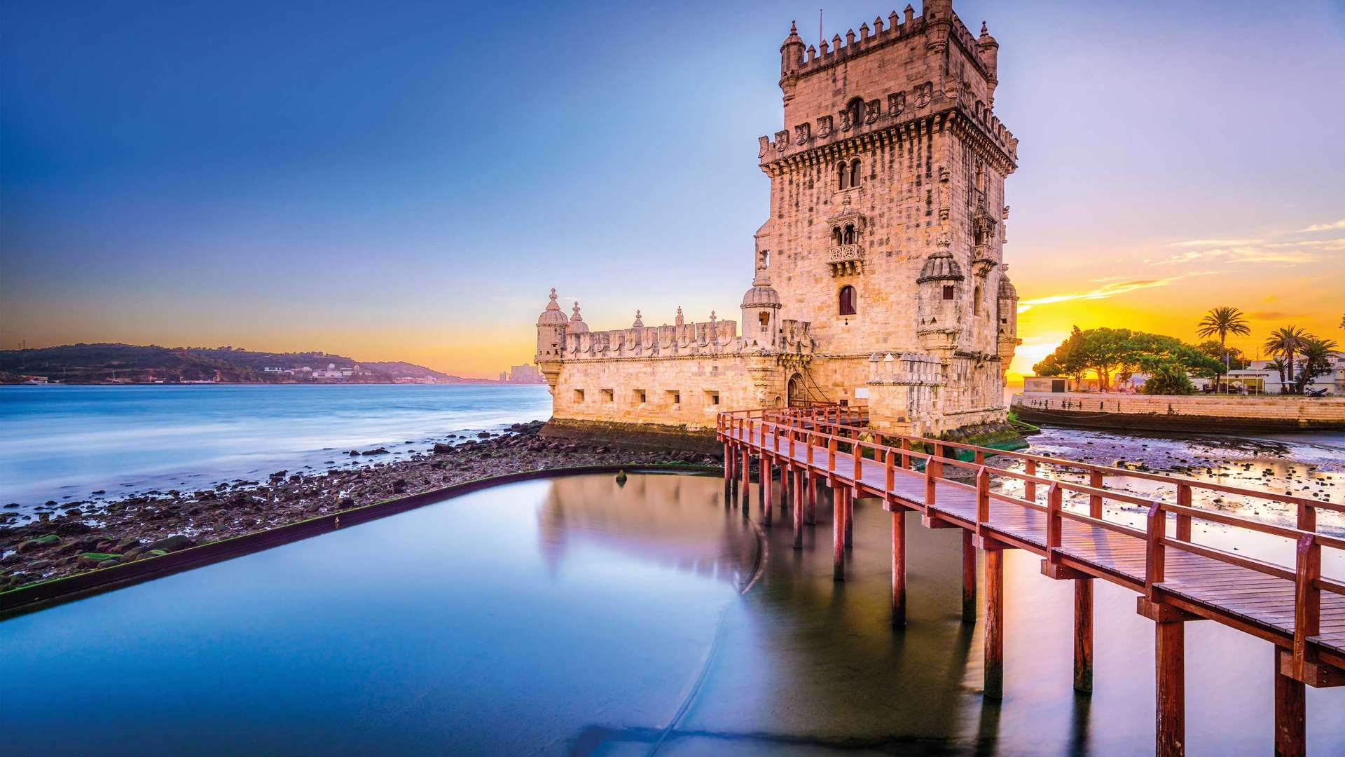 Belem Tower, Tagus River, Lisbon, Portugal