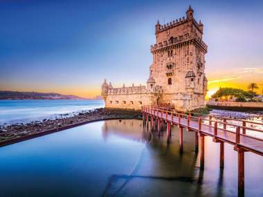 Belem Tower, Tagus River, Lisbon, Portugal