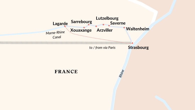 Peniche Alsacienne Map 2023