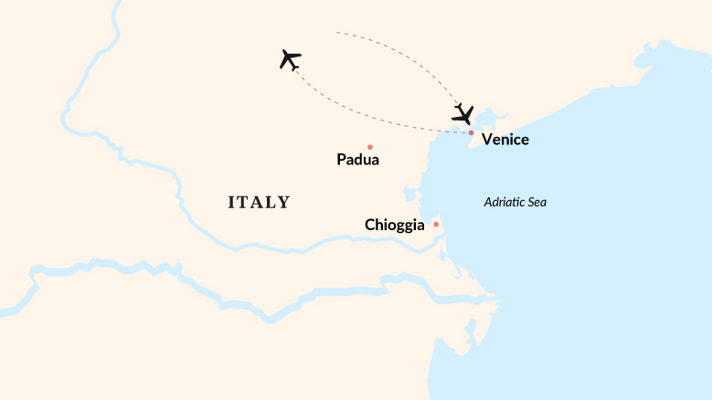 Venice From The Water Map 2025