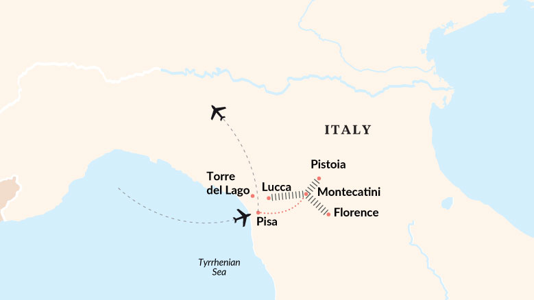 Tales of Tuscany map 2025