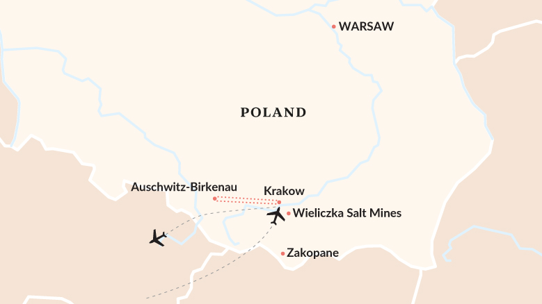 Krakow Preserved Map 2025