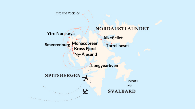 Land of the Polar Bears Map 2025