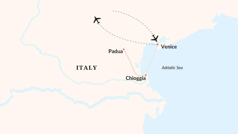 Timeless Venice from the Water Map 2025