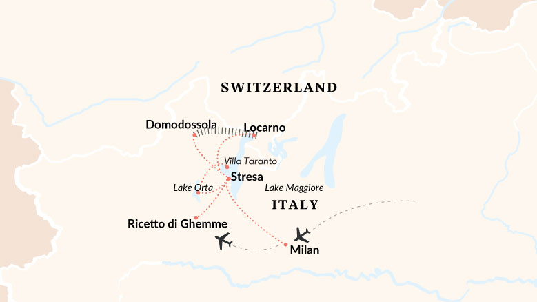 Magnificent Maggiore Tour Map 2025