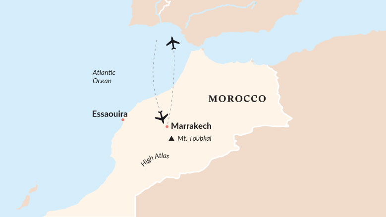 Mystical Marrakech Map 2025