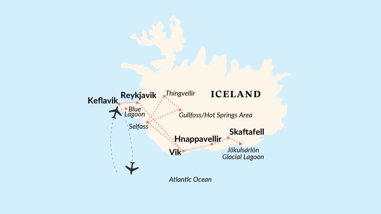 Ice & Lights Map 2025