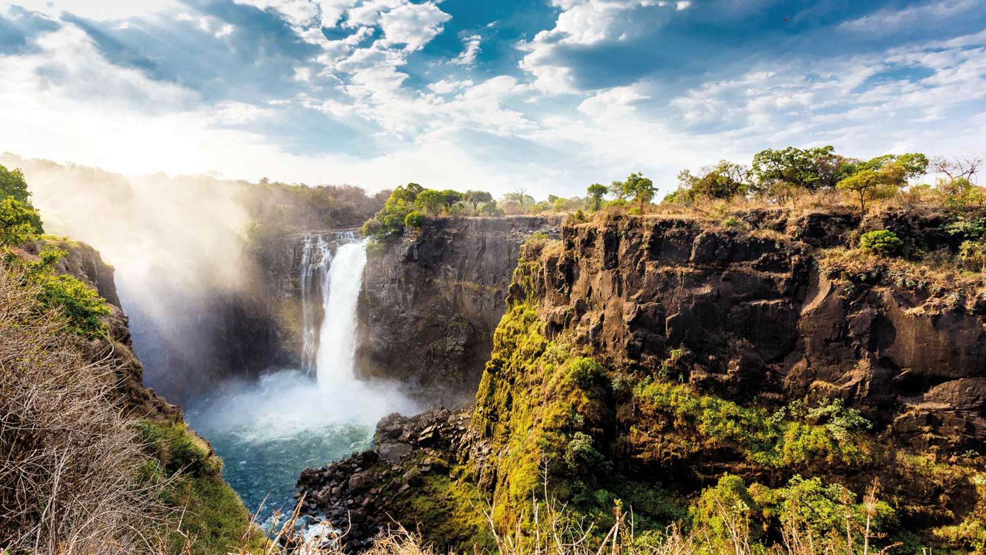 Victoria Falls, Zambia, Zimbabwe 