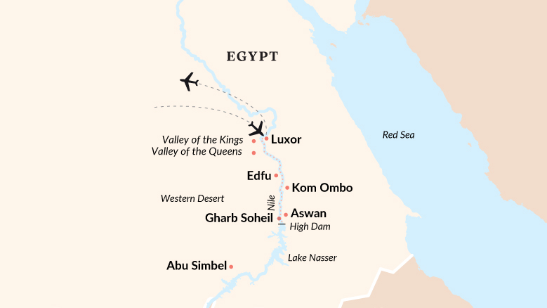 Classic Week On The Nile Map 2025