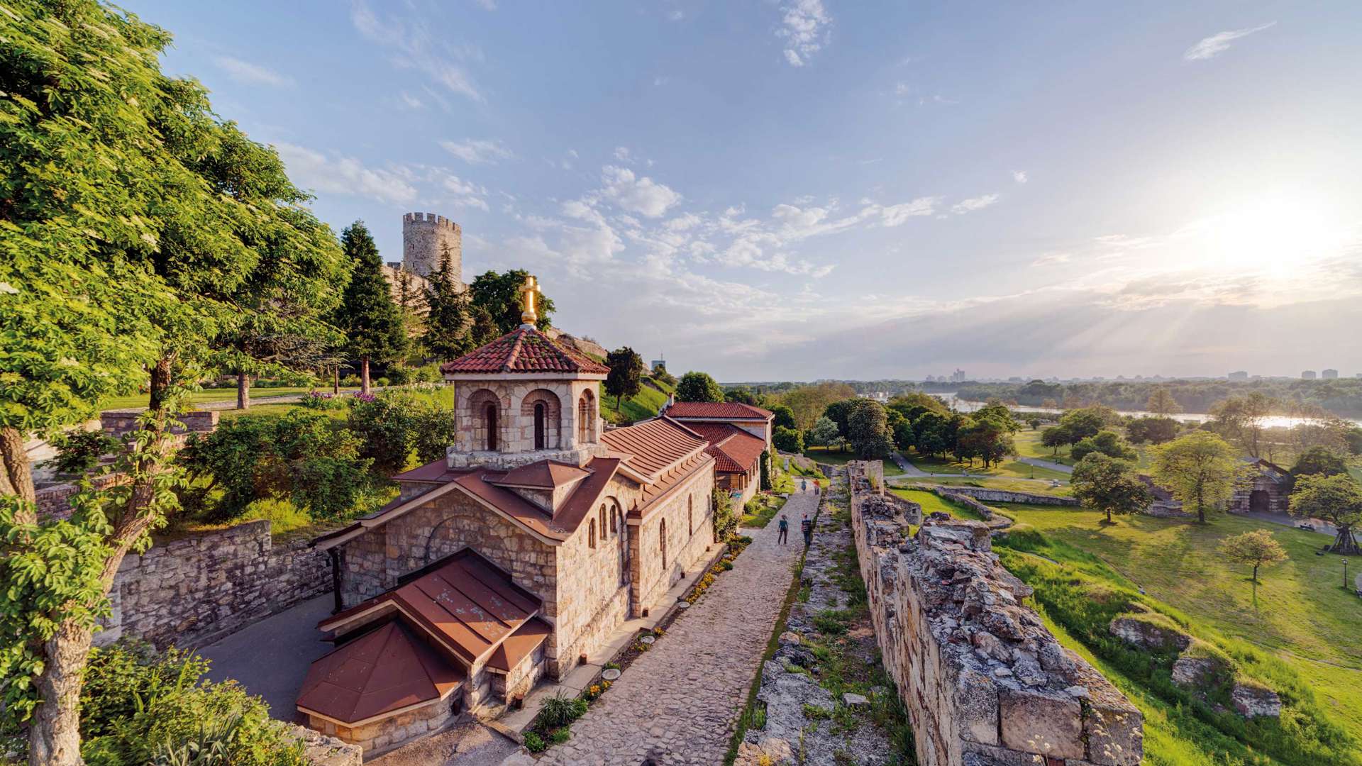 Belgrade Fortress And Kalemegdan Park, Belgrade, Serbia