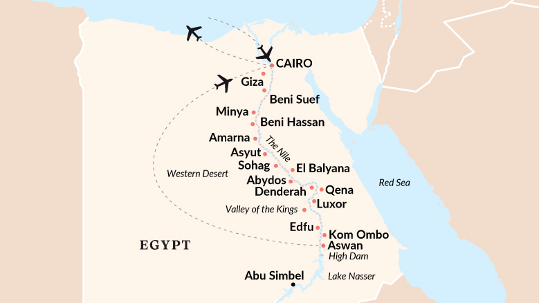 The Original Nile By Royal Steamer Map 2025 14 Night