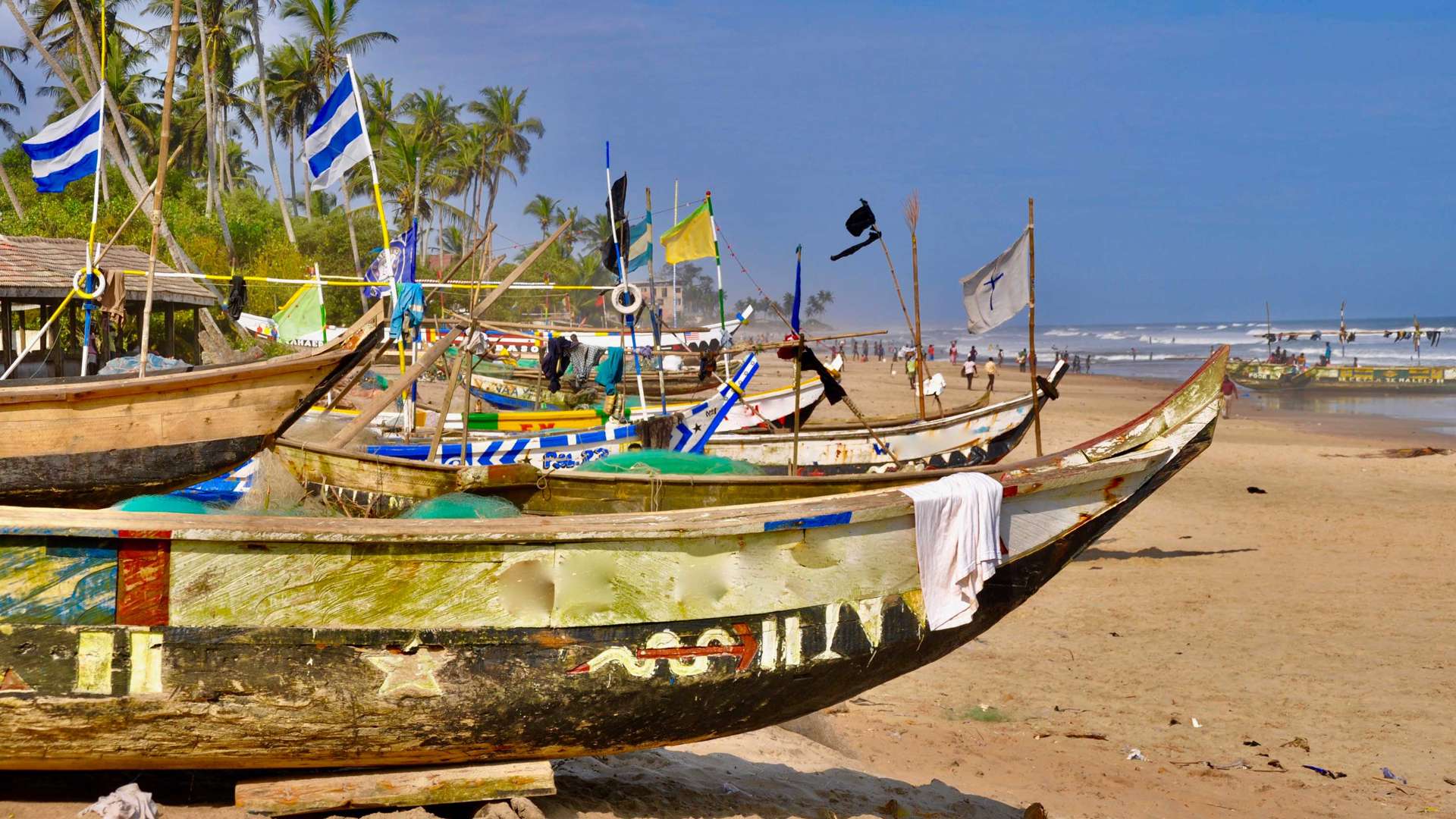 Traditional Fishing Boats, Ghana