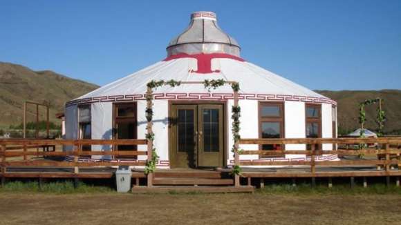 Munkh Tenger Ger Camp, Mongolia, Gobi Desert, Exterior