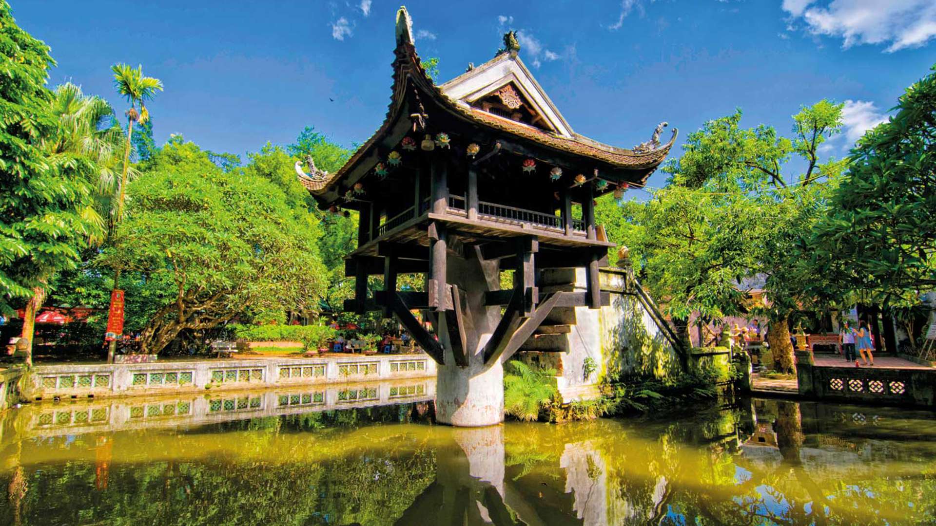 Pillar Pagoda, Hanoi, Vietnam