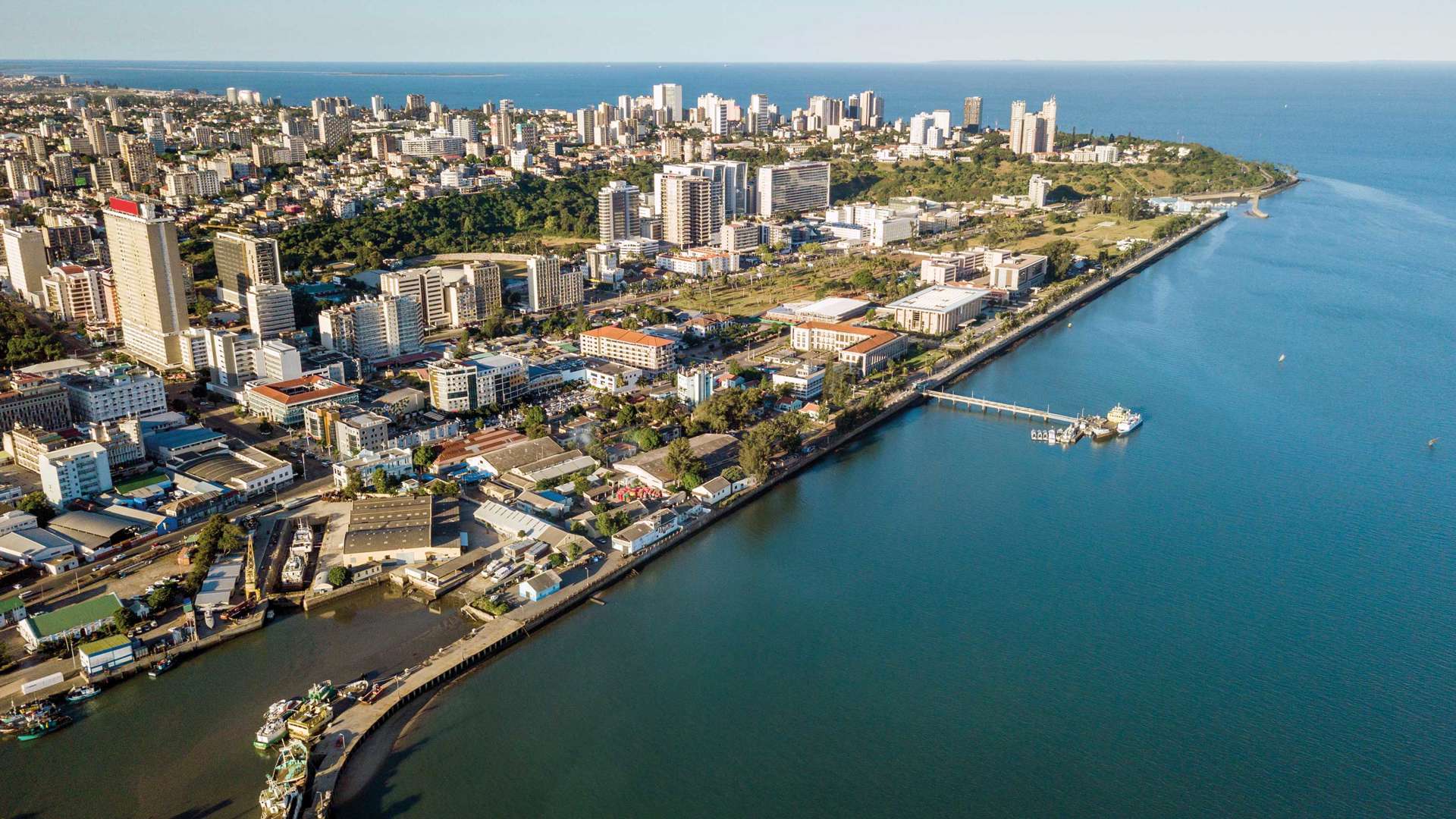 Maputo Bay, Mozambique, Africa 