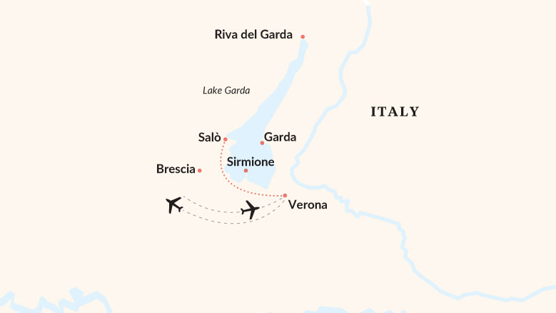 Lake Garda In Style Map 2025