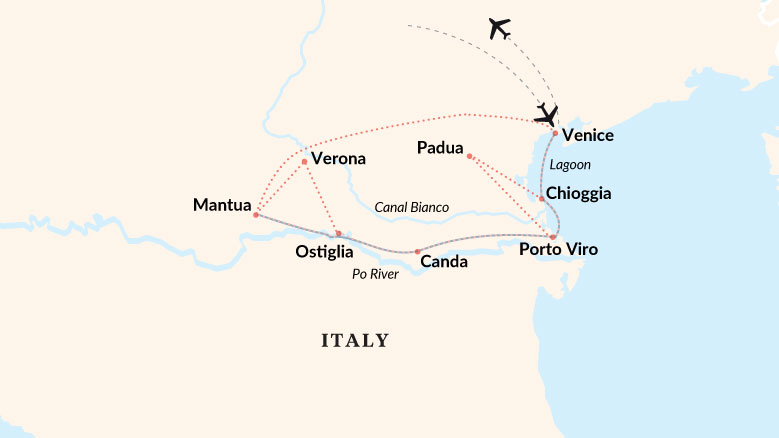Venice & the Ducal Cities Map 2025