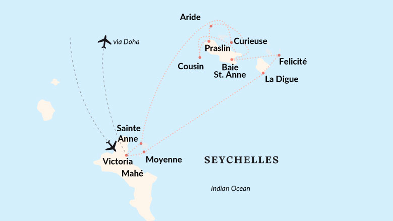 Secrets Of The Seychelles Map 2025