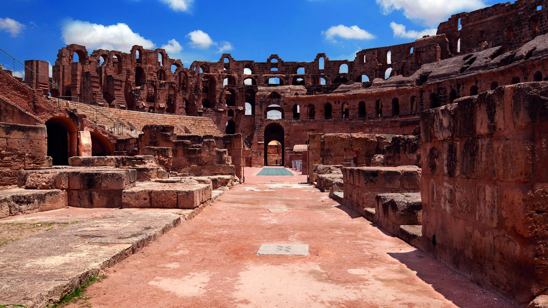 Amphitheater, El Djem, Tunisia
